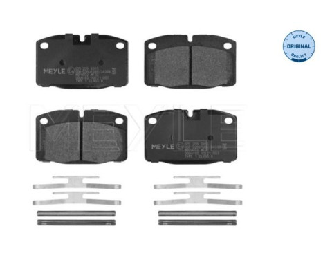 Brake Pad Set, disc brake MEYLE-ORIGINAL Quality 025 209 3915, Image 2