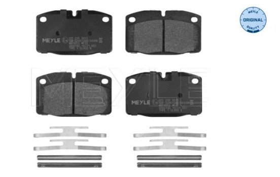 Brake Pad Set, disc brake MEYLE-ORIGINAL Quality 025 209 3915, Image 2