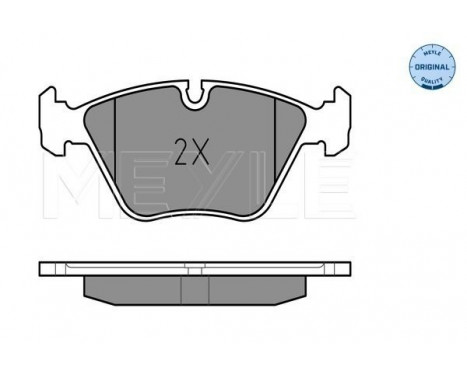 Brake Pad Set, disc brake MEYLE-ORIGINAL Quality 025 209 6820, Image 2