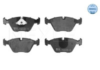 Brake Pad Set, disc brake MEYLE-ORIGINAL Quality 025 209 6820