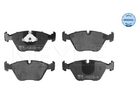 Brake Pad Set, disc brake MEYLE-ORIGINAL Quality 025 209 6820, Image 3