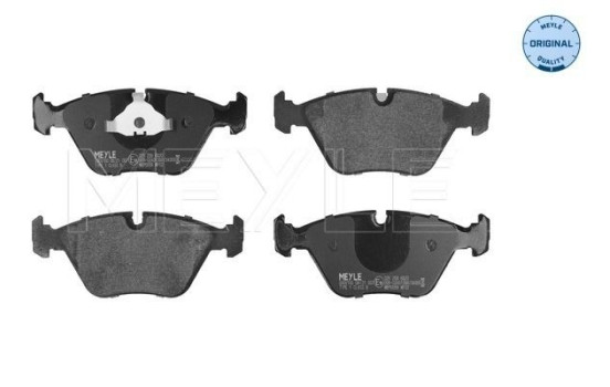 Brake Pad Set, disc brake MEYLE-ORIGINAL Quality 025 209 6820