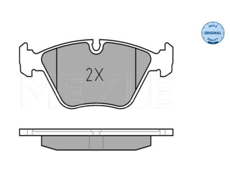Brake Pad Set, disc brake MEYLE-ORIGINAL Quality 025 209 6820, Image 3