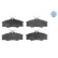 Brake Pad Set, disc brake MEYLE-ORIGINAL Quality 025 209 7919, Thumbnail 2