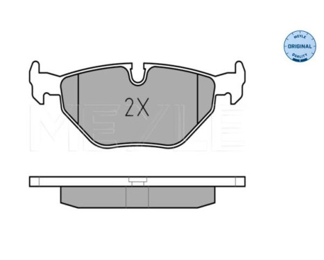 Brake Pad Set, disc brake MEYLE-ORIGINAL Quality 025 209 9517, Image 3