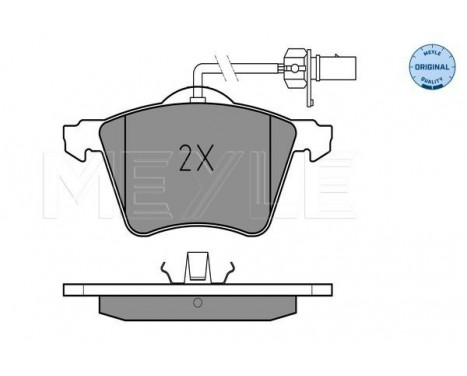 Brake Pad Set, disc brake MEYLE-ORIGINAL Quality 025 210 3419/W