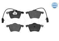 Brake Pad Set, disc brake MEYLE-ORIGINAL Quality 025 210 3419/W