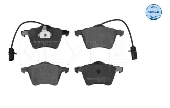 Brake Pad Set, disc brake MEYLE-ORIGINAL Quality 025 210 3419/W