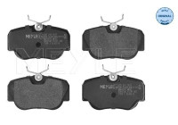 Brake Pad Set, disc brake MEYLE-ORIGINAL Quality 025 210 5517