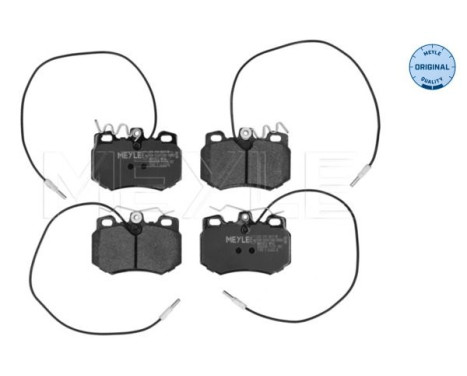 Brake Pad Set, disc brake MEYLE-ORIGINAL Quality 025 210 8017/W, Image 3