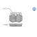 Brake Pad Set, disc brake MEYLE-ORIGINAL Quality 025 210 8017/W, Thumbnail 2