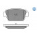 Brake Pad Set, disc brake MEYLE-ORIGINAL Quality 025 211 2514