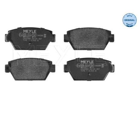Brake Pad Set, disc brake MEYLE-ORIGINAL Quality 025 211 2514, Image 2