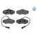 Brake Pad Set, disc brake MEYLE-ORIGINAL Quality 025 211 3819/W, Thumbnail 3