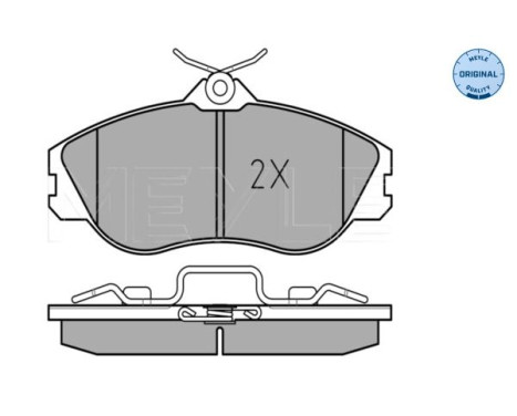 Brake Pad Set, disc brake MEYLE-ORIGINAL Quality 025 211 3819/W, Image 2