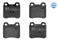 Brake Pad Set, disc brake MEYLE-ORIGINAL Quality 025 211 4015