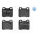 Brake Pad Set, disc brake MEYLE-ORIGINAL Quality 025 211 4015, Thumbnail 2