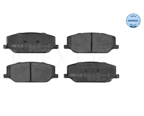 Brake Pad Set, disc brake MEYLE-ORIGINAL Quality 025 211 4215, Image 2