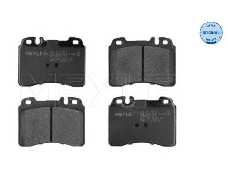 Brake Pad Set, disc brake MEYLE-ORIGINAL Quality 025 211 5317, Image 2