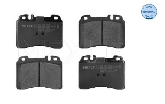 Brake Pad Set, disc brake MEYLE-ORIGINAL Quality 025 211 5317, Image 2