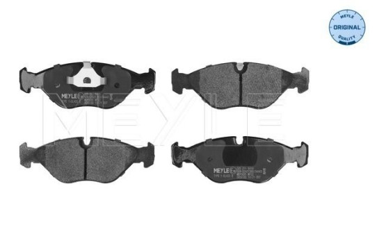 Brake Pad Set, disc brake MEYLE-ORIGINAL Quality 025 211 5419