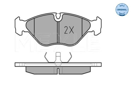 Brake Pad Set, disc brake MEYLE-ORIGINAL Quality 025 211 5419, Image 2