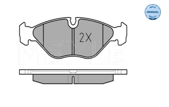 Brake Pad Set, disc brake MEYLE-ORIGINAL Quality 025 211 5419, Image 3