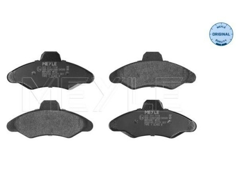 Brake Pad Set, disc brake MEYLE-ORIGINAL Quality 025 211 7118, Image 2