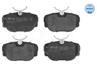 Brake Pad Set, disc brake MEYLE-ORIGINAL Quality 025 211 7317