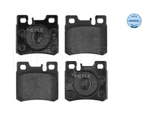 Brake Pad Set, disc brake MEYLE-ORIGINAL Quality 025 211 9715, Image 2