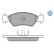 Brake Pad Set, disc brake MEYLE-ORIGINAL Quality 025 212 0217