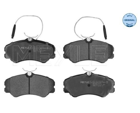 Brake Pad Set, disc brake MEYLE-ORIGINAL Quality 025 212 0519/W, Image 3