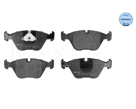 Brake Pad Set, disc brake MEYLE-ORIGINAL Quality 025 212 1118, Image 3