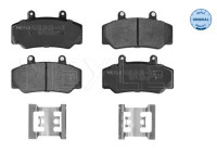 Brake Pad Set, disc brake MEYLE-ORIGINAL Quality 025 212 3316