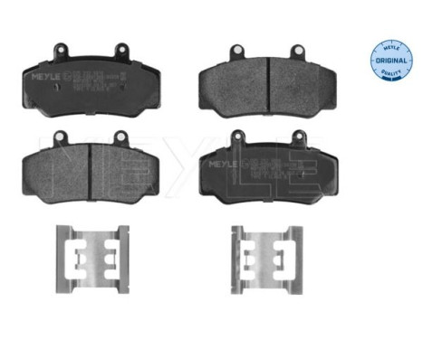 Brake Pad Set, disc brake MEYLE-ORIGINAL Quality 025 212 3316