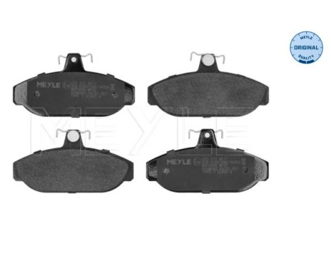 Brake Pad Set, disc brake MEYLE-ORIGINAL Quality 025 212 6617, Image 2