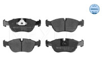 Brake Pad Set, disc brake MEYLE-ORIGINAL Quality 025 212 7319