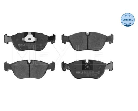 Brake Pad Set, disc brake MEYLE-ORIGINAL Quality 025 212 7319, Image 3