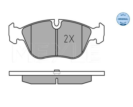Brake Pad Set, disc brake MEYLE-ORIGINAL Quality 025 212 7319, Image 3