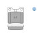 Brake Pad Set, disc brake MEYLE-ORIGINAL Quality 025 212 7817/W, Thumbnail 2