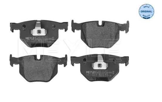 Brake Pad Set, disc brake MEYLE-ORIGINAL Quality 025 212 8217, Image 2