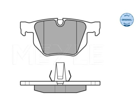 Brake Pad Set, disc brake MEYLE-ORIGINAL Quality 025 212 8217, Image 3