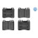 Brake Pad Set, disc brake MEYLE-ORIGINAL Quality 025 213 0318, Thumbnail 2