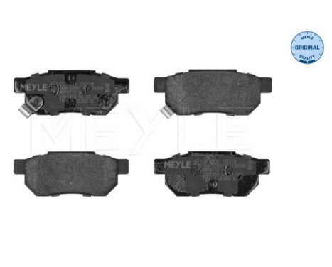 Brake Pad Set, disc brake MEYLE-ORIGINAL Quality 025 213 1313/W, Image 3