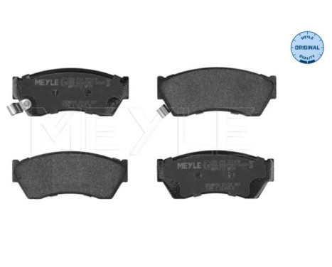 Brake Pad Set, disc brake MEYLE-ORIGINAL Quality 025 213 3314/W, Image 4