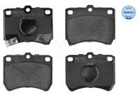 Brake Pad Set, disc brake MEYLE-ORIGINAL Quality 025 213 5514/W