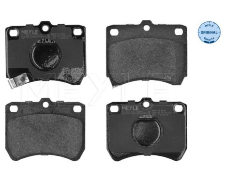 Brake Pad Set, disc brake MEYLE-ORIGINAL Quality 025 213 5514/W, Image 3
