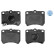 Brake Pad Set, disc brake MEYLE-ORIGINAL Quality 025 213 5514/W, Thumbnail 3