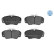 Brake Pad Set, disc brake MEYLE-ORIGINAL Quality 025 213 6819, Thumbnail 2