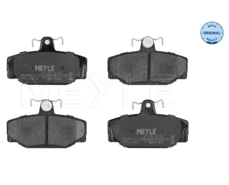 Brake Pad Set, disc brake MEYLE-ORIGINAL Quality 025 213 8513, Image 2